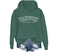 Yahweh Felpa, YHWH camicie per uomo, Christian Yahweh felpa, Christian YHWH Gesù Fede camicie per uomo, Verde-1, 3XL