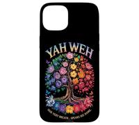 Yahweh Il nostro respiro pronuncia il suo nome Bibbia Versetto religioso Custodia per iPhone 15 Plus