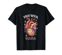 Yahweh Il Nostro Stesso respiro Parla Il Suo Nome Bibbia Fiori polmonari Maglietta