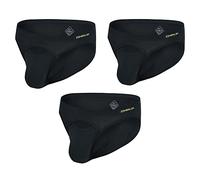 YAHWULAI Slip da uomo - Sexy e confortevole con ventilazione, elasticità e texture delicata sulla pelle per un maggiore comfort e stile, 3 nero., XL