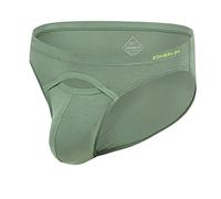YAHWULAI Slip da uomo triangolare - Sexy e confortevole con ventilazione, elasticità e texture delicata sulla pelle per un maggiore comfort e stile., 1 verde, M