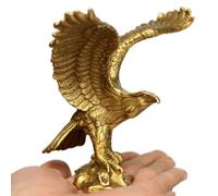 YAIUNHIQ Decorazione Creativa dell'aquila in Bronzo, Decorazione del Desktop per Interni per sculture per uffici