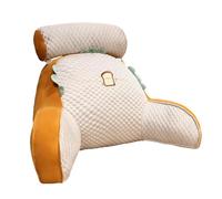 Yajimsa Cuscino da Lettura - Comodo Cuscino da Lettura per Letto con Braccia E Cuscino Cervicale Rimovibile | per Leggere/Rilassarsi/Guardare La TV