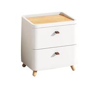 Yajuer Cassettiera Alta, Cassettiera Bianca con Cassetti, Comodino per Camera Da Letto, Comodino Comodino, Comodino Verticale per Corridoio Camera Da Letto(42 * 32 * 45cm)