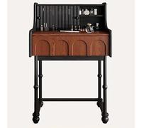 Yajuer Comodino Alto, Comodini mid Century, Cassettiera Alta con Cassetti, Comodino In Legno, Piccoli Comodini per Camera Da Letto Dormitorio(Two-tone,60 * 44 * 95cm)