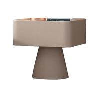 Yajuer Comodino, Comodino con Cassetti, Piccolo Comodino Tavolino Laterale, Comodino Moderno per Camera Da Letto Armadio Corridoio(Khaki,50 * 40 * 47cm)