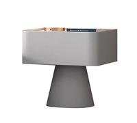 Yajuer Comodino, Comodino con Cassetti, Piccolo Comodino Tavolino Laterale, Comodino Moderno per Camera Da Letto Armadio Corridoio(Gray,50 * 40 * 47cm)