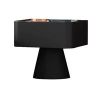 Yajuer Comodino, Comodino con Cassetti, Piccolo Comodino Tavolino Laterale, Comodino Moderno per Camera Da Letto Armadio Corridoio(Black,40 * 40 * 47cm)