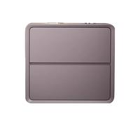 Yajuer Comodino Minimalista, Comodino con Rivestimento In Pelle, Tavolino con 2 Cassetti, Comodino In Legno per Divano Da Soggiorno In Camera Da Letto(Light gray,50 * 47 * 40cm)