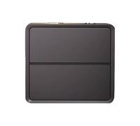 Yajuer Comodino Minimalista, Comodino con Rivestimento In Pelle, Tavolino con 2 Cassetti, Comodino In Legno per Divano Da Soggiorno In Camera Da Letto(Dark gray,40 * 47 * 40cm)