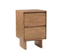 Yajuer Comodino, Piccolo Comodino Contenitore, Tavolini Laterali Camera Da Letto, Tavolini Con Cassetto, Comodino In Legno per Camera Da Letto Piccolo Spazio(Wood,40 * 40 * 62cm)