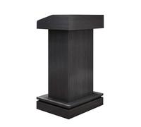 Yajuer Supporto per Podio In Legno, Supporto per Hostess, Pulpito Della Chiesa con Contenitore E Base Pesante In Legno, Supporto per Podio Portatile per Aula Dell'auditorium