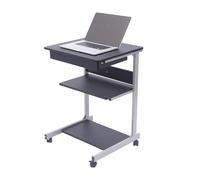 Yajuer Supporto per Podio Pulpito, Supporto per Podio Portatile, Moderno Banco Reception Da Pavimento, Bancone Da Banco, Podio per Leggio con Telaio In Acciaio Resistente