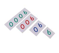 Yajuyi Materiale : Carte Numeriche Da 1, Giocattolo Educativo per Bambini