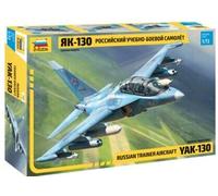 Yak-130 Russian Trainer Aircraft 1:72 Plastic Model Kit ZVEZDA