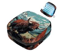 Yak-1762 - Borsa per il primo ciclo mestruale, per ragazze e donne, per coppette mestruali, per mestruazioni femminili