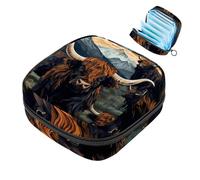 Yak-1765 - Borsa per coppette mestruali con cerniera, per assorbenti igienici, morbidi assorbenti, per ragazze e donne