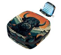Yak-1779 - Borsa per assorbenti igienici, con cerniera, per ragazze adolescenti e donne