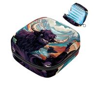 Yak-1822 - Kit per primo ciclo mestruale per ragazze, salvaslip per tamponi, borsa mestruale con cerniera, organizer per tovaglioli
