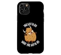 Yak devo fare quello che Yak deve fare divertente gioco di parole con animali Custodia per iPhone 11 Pro
