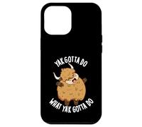 Yak devo fare quello che Yak deve fare divertente gioco di parole con animali Custodia per iPhone 12 Pro Max