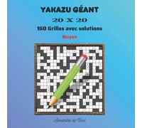 YAKAZU GÉANT 20 X 20 MOYEN: 160 grilles avec solutions