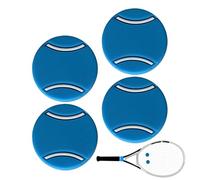 yakermur Ammortizzatore per racchetta da tennis, 4 x graziose racchette compatte - accessori da tennis ammortizzatori per padre, fidanzato, zio, vicino