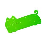 yakermur Astuccio per matite in silicone - Custodia a forma di gatto per forniture,Silicone Organizzatore Forniture per la scuola domestica, verde, Se référer au descriptif, riferimento