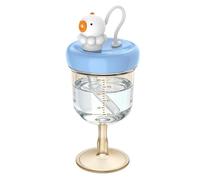 yakermur Bicchiere da bambino, portatile, , antigoccia, bicchiere da viaggio, per esterni, campeggio, pic-nic, asilo nico, bambini 12