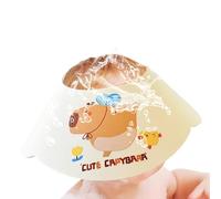 yakermur Cuffia da doccia per e bambini piccoli | Protezione regolabile per capelli da doccia, pratico accessorio da bagno per il bagno in famiglia a casa