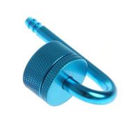 yakermur Diffusore di CO2 per piante da acquario, diffusore di CO2 per piante da acquario, contatore di bolle in lega di alluminio, accessori per acquario con ventosa per interni e casa