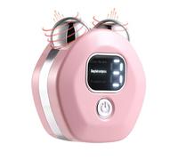 yakermur Dispositivo microcorrente facciale, dispositivo microcorrente per il viso,Massaggiatore elettrico per la cura del viso - Strumento di massaggio a rulli elettrici per la cura della pelle,