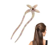 yakermur Fork di capelli per piccoli, forcine per capelli vintage Fork - Starfish Design Hairpin Fork For Buns, per capelli versatili lunghi e spessi che viaggiano le copertine di