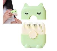 yakermur Pettine da barba per bambini, strumento da taglio per pony per bambini, portatile, per viaggiare e casa