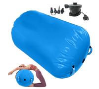 yakermur Rullo Da Ginnastica Gonfiabile Ginnastica Gonfiabile | Attrezzatura per Allenamento Salto Posteriore con Pompa | per La Pratica Di Equilibrio Yoga Cheerleading Palestra