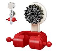 yakermur Supporto per soffione doccia a | Supporto regolabile - Console di spruzzatura per doccia | Per il bagno, la casa, il campeggio, l'auto, la parete, le luffa gli asciugamani