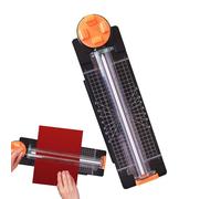 yakermur Tagliacarte per il tempo libero creativo, multifunzione rotazione a 360 gradi, piccolo strumento di taglio per carte e carta, per il taglio di diario l imballaggio adolescenti studenti