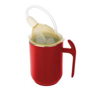 yakermur Tazza con manico e beccuccio, ergonomica, per bere in modo sicuro, senza fuoriuscite, per anziani con chiusura a prova di perdite, bottiglia d'acqua, adulto per pazienti anziani disabili