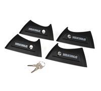 Cover ricambio 4 pz. per barre Yakima Thru e 2 chiavi Sks