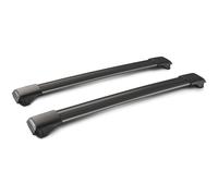 Rail Black Mixed, coppia barre portatutto in alluminio - 79+85 cm