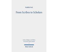 Yakir Paz From Scribes to Scholars (Copertina rigida)