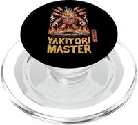 Yakitori Master, divertente timbro giapponese Kanji Hanko, souvenir PopSockets PopGrip per MagSafe