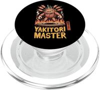 Yakitori Master, divertente timbro giapponese Kanji Hanko, souvenir PopSockets PopGrip per MagSafe