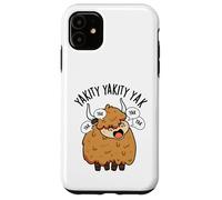 Yakity Yakity Yak Divertente Gioco di parole con animali Custodia per iPhone 11
