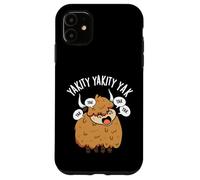 Yakity Yakity Yak Divertente Gioco di parole con animali Custodia per iPhone 11