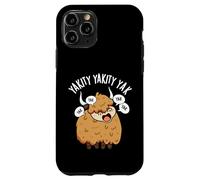 Yakity Yakity Yak Divertente Gioco di parole con animali Custodia per iPhone 11 Pro