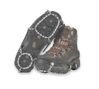YakTrax Diamond Grip - Grip Completo su Ghiaccio, Neve e Terreni Misti - Punti di Grip a Sfere diamantate - Fascia Elastica Resistente al Freddo - Taglia Medium