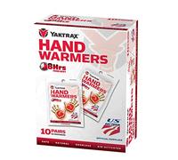 Yaktrax Disposable Hand Warmers 10 Pack - Sicuri, inodori e attivati dall’aria - Forniscono fino a 8 ore di calore per attività all’aperto