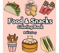 Yakub O Tijani Food and Snacks Coloring Book (Tascabile)