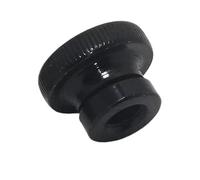 YAKUFAST 10 pezzi M2 M2.5 M3 M4 M5 M6 GB806 acciaio inossidabile/zinco nero/nichelato dado zigrinato a gradino strumento dado di serraggio manuale(Black zinc,M6 10pcs)